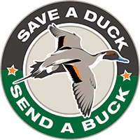 Save A Duck Send A Buck Logo